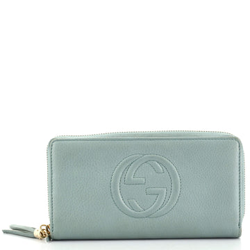 Gucci Soho Zip Around Wallet Leather