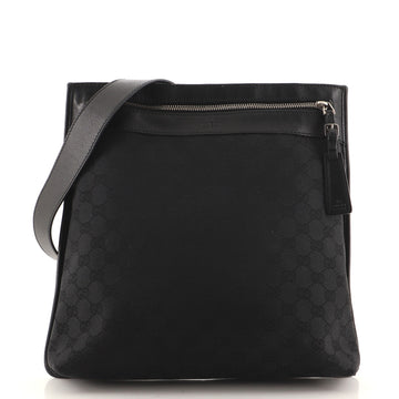 Gucci Vintage Belted Flat Messenger GG Canvas Large