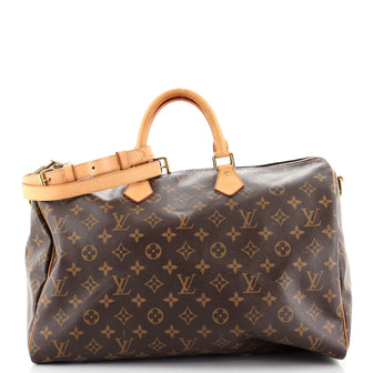 Louis Vuitton Speedy Bandouliere Bag Monogram Canvas 40