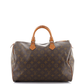 Louis Vuitton Speedy Handbag Monogram Canvas 35
