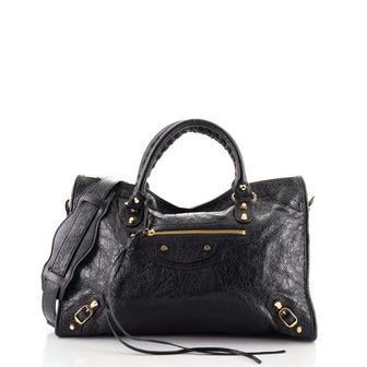 Balenciaga City Classic Studs Bag Leather Medium