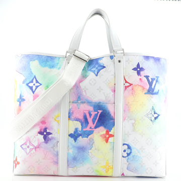Louis Vuitton New Tote Limited Edition Monogram Watercolor Canvas GM