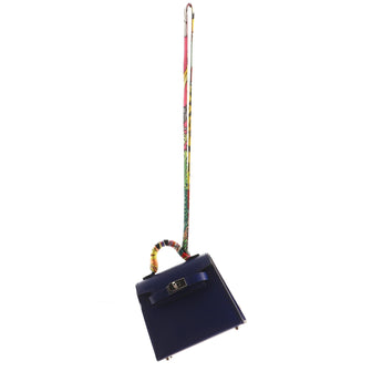 Hermes Kelly Twilly Bag Charm Tadelakt