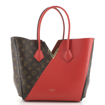 Louis Vuitton Kimono Handbag Monogram Canvas and Leather MM