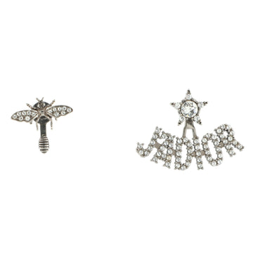 Christian Dior J'Adior Bee Stud Earrings Metal with Crystals