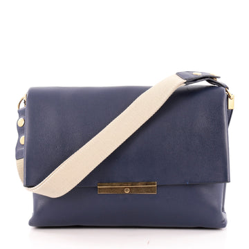 Celine Blade Shoulder Bag Leather 