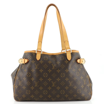 Louis Vuitton Batignolles Handbag Monogram Canvas Horizontal