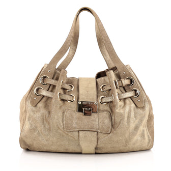 Jimmy Choo Riki Hobo Suede