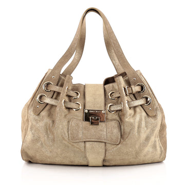 Jimmy Choo Riki Hobo Suede