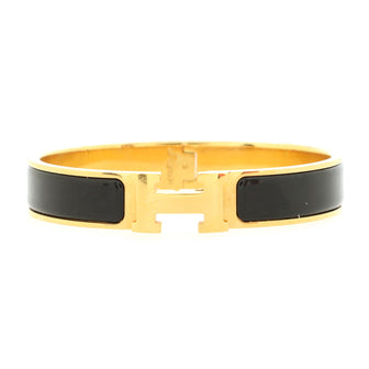 Hermes Clic H Bracelet Enamel Narrow