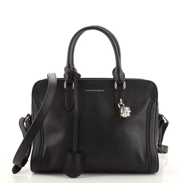 Alexander McQueen Padlock Zip Around Tote Leather Small