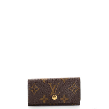 Louis Vuitton 4 Key Holder Monogram Canvas