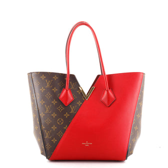Louis Vuitton Kimono Handbag Monogram Canvas and Leather MM