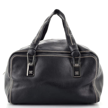 Chanel Vintage Bowler Bag Lambskin Medium