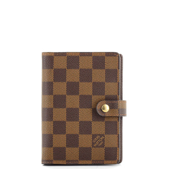 Louis Vuitton Ring Agenda Cover Damier PM
