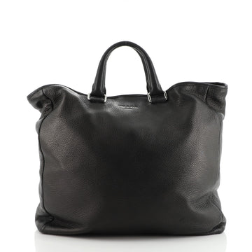 Prada Open Shopping Tote Cervo Leather Large