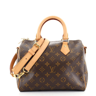 Louis Vuitton Speedy Bandouliere Bag Monogram Canvas 25