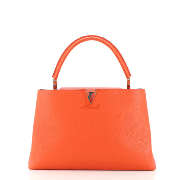 Louis Vuitton Capucines Bag Leather MM