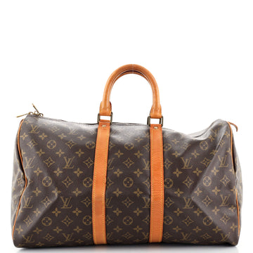 Louis Vuitton Keepall Bag Monogram Canvas 45