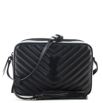 Saint Laurent Lou Camera Bag Matelasse Chevron Leather Small