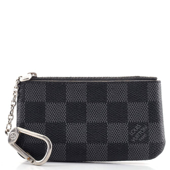 Louis Vuitton Key Pouch Damier Graphite