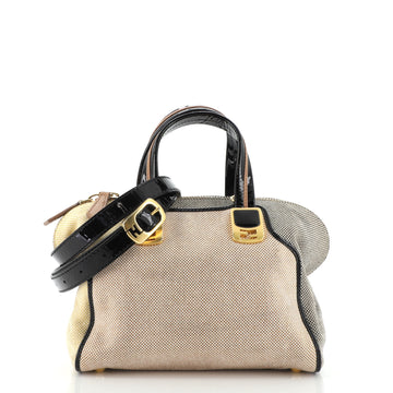 Fendi Chameleon Satchel Canvas Mini