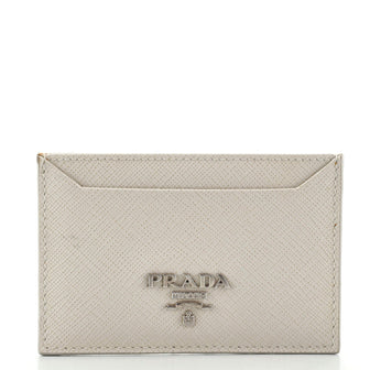 Prada Card Holder Saffiano Leather