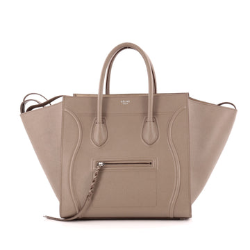 Celine Phantom Handbag Grainy Leather Medium