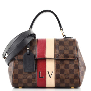 Louis Vuitton Bond Street Handbag Damier with Leather BB
