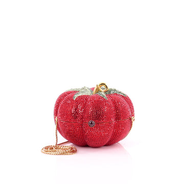 Judith Leiber Tomato Minaudiere Crystal Small