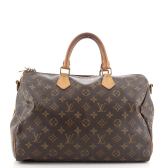 Louis Vuitton Speedy Bandouliere Bag Monogram Canvas 35
