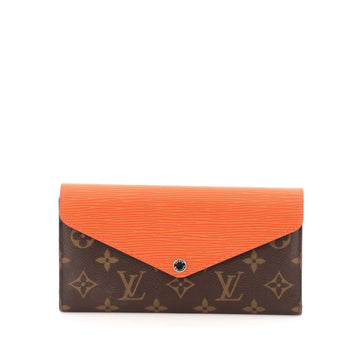 Louis Vuitton Marie-Lou Wallet Monogram Canvas And Epi Leather Long