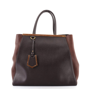 Fendi 2Jours Bag Leather Large