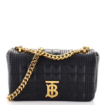 Burberry Lola Shoulder Bag Quilted Lambskin Mini