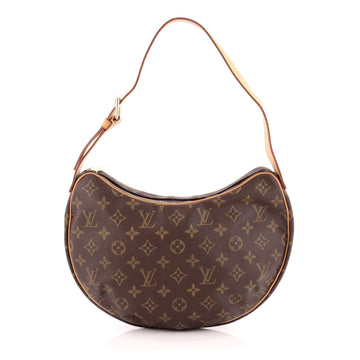 Louis Vuitton Croissant Handbag Monogram Canvas MM
