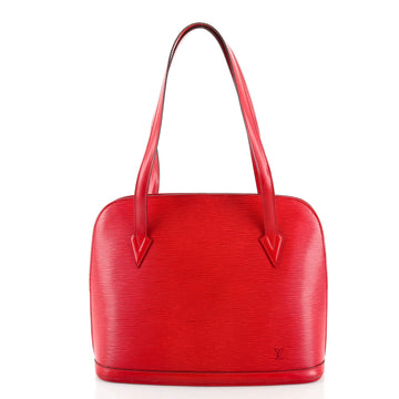 Louis Vuitton Lussac Handbag Epi Leather