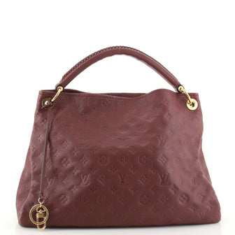 Louis Vuitton Artsy Handbag Monogram Empreinte Leather MM