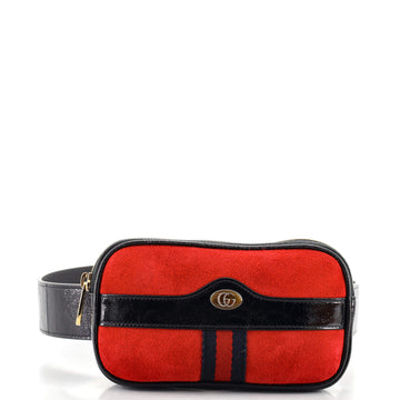 Gucci Ophidia Belt Bag Suede Mini