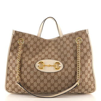 Gucci Horsebit 1955 Mini Tote Bag - Neutrals