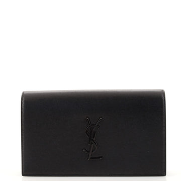 Saint Laurent Classic Monogram Clutch Leather