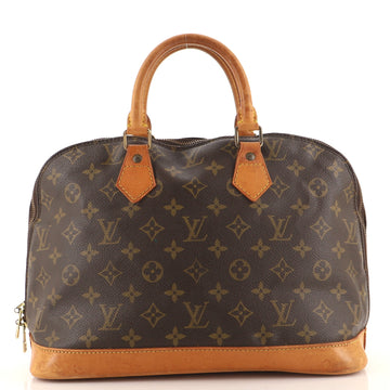 Louis Vuitton Vintage Alma Handbag Monogram Canvas PM