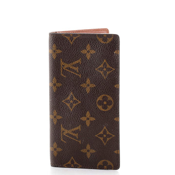 Louis Vuitton Checkbook Cover Monogram Canvas