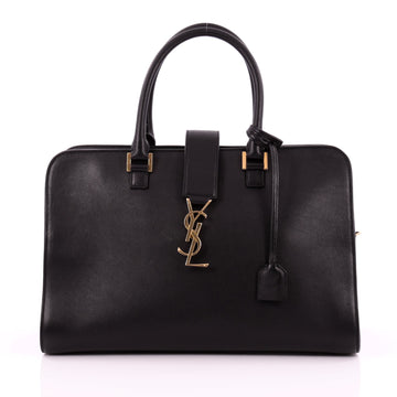 Saint Laurent Monogram Cabas Leather Medium