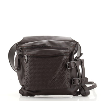 Bottega Veneta Utility Waist Bag Leather with Intrecciato