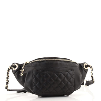 Chanel Bi Classic Waist Bag Quilted Lambskin
