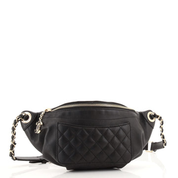 Chanel Bi Classic Waist Bag Quilted Lambskin