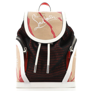 Christian Louboutin Explorafunk Backpack PVC and Leather