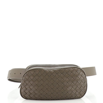 Bottega Veneta Zip Belt Bag Intrecciato Nappa