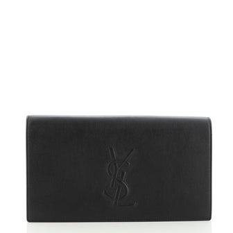 Saint Laurent Belle de Jour Clutch Leather Large