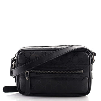 Gucci Zip Crossbody Bag GG Imprime Mini